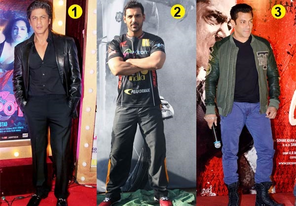 Shahrukh Khan is sexier than Salman Khan and Aamir Khan!